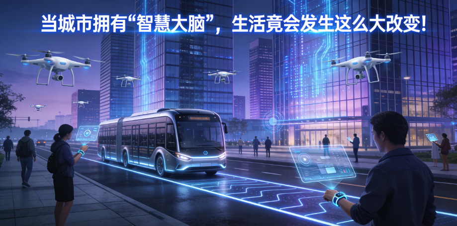 当城市拥有 “智慧大脑”,生活竟会发生这么大改变! 当城市拥有 “智慧大脑”,生活竟会发生这么大改变!