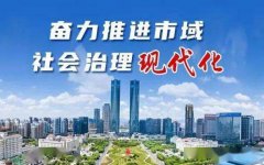 推进市域社会治理现代化的四个着力点